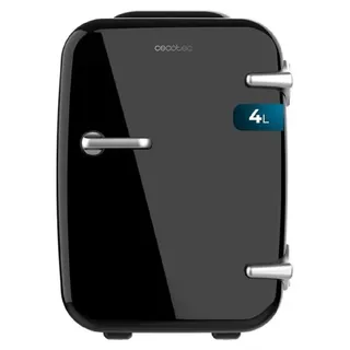 Cecotec Bolero MiniCooling 4L Habana Retro-Mini-Kühlschrank Black (4 l, 280 mm hoch, Schwarz)