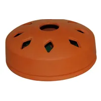 Favorit Räuchertopf mit 2 Insektenspiralen 5 cm Terracotta rot