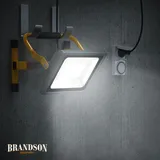 Brandson LED Baustrahler für Innen- und Außenbereich 30W / 2500 Lumen / IP65 (wasserfest)