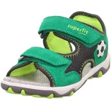 superfit Mike 3.0 Sandale, Grün/Gelb 7010, 34 EU Weit