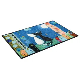 Wash+Dry Romance 40 x 60 cm Blau