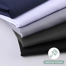 luxuskollektion Duschvorhang 240 x 200 cm schwarz