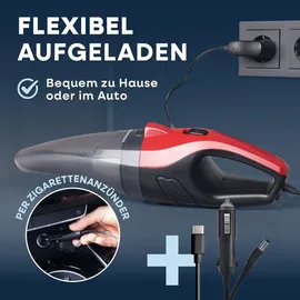 Clean Maxx CleanMaxx 15060 Akku-Handstaubsauger rot/schwarz