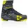 Fischer JR Combi Kinder Langlaufschuhe Schwarz/Gelb 37