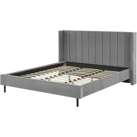Beliani Villette 180 x 200 cm Grau