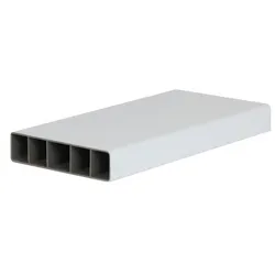 Koppelzaun Riegel aus Kunststoff (Hart-PVC) - 15 x 3,5 x 250 cm - 3 Farben - 10 Jahre auf Lichtechtheit und UV-Beständigkeit - Made in Germany