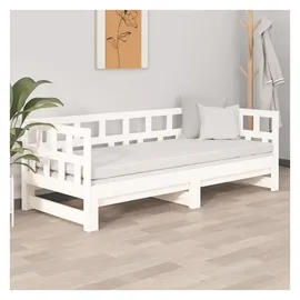 vidaXL Tagesbett 80 x 200 cm Weiß