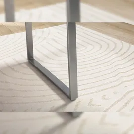 FineBuy Schreibtisch Akazie massiv / Braun