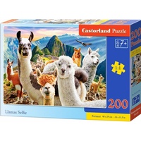 Castorland Llamas Selfie Puzzle 200 Teile