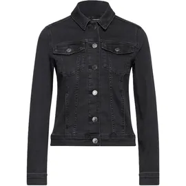 STREET ONE Jeansjacke Klappkragen, Ziernähte, für Damen, 16140 black washed | Gr.: 40