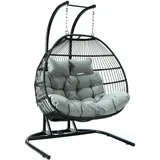 Endorphin Hängesessel Twin Grau