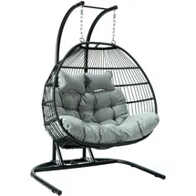 Endorphin Hängesessel Twin Grau