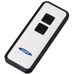 Novoferm Garagentor Handsender Mini-Novotron 522, 2 Kanal Sender, Schwarz/ Wei¤