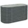 vidaXL Garten-Hochbeet verzinkter Stahl 160 x 80 x 81 cm Grau