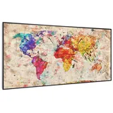 Klarstein Air Art Smart Infrarotheizung Farbige Karte 120x60cm 700W