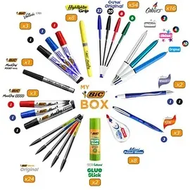 BIC Schreibset MY BIC BOX farbsortiert