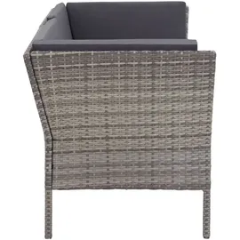 vidaXL Garten-Lounge-Set 6-tlg. grau 48950