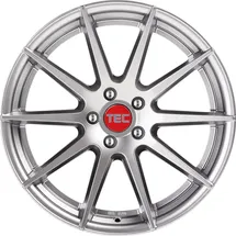 TEC Speedwheels GT 7, 10x20 ET35 - LK5/112 ML72.5 Alufelge silber
