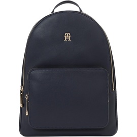 Tommy Hilfiger TH Essential Backpack Corp Handgepäck, Mehrfarbig (Space Blue),
