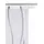 OTTO home Schiebegardine OTTO HOME "Dimona" Gr. 5, weiß (weiß, silbergrau), B:57cm H:265cm, Polyester, Polyester, Gardinen, 2-er Set, Fertiggardine, mit Befestigungszubehör, Wellen