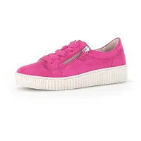 Gabor Sneaker Frauen Halbschuhe Wechselfußbett Best Fitting Plateausohle pink