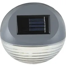 ETC Shop LED Solarleuchte Garten Zaun Beleuchtung Außenbereich IP44