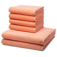 Ross Sensual Skin Handtuch-Set (6-teilig) Handtücher 6 ct Hellbraun