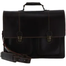 Buckle & Seam Aktentasche Nevada (16"), Notebooktasche, Braun