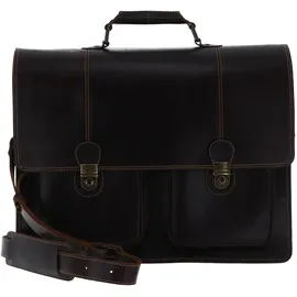 Buckle & Seam Aktentasche Nevada (16"), Notebooktasche, Braun
