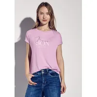 STREET ONE Damen T-Shirt mit Wording - 38
