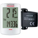 Cat Eye CATEYE Fahrradcomputer Padrone CC-PA100W weiß