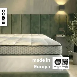 ribeco germany Topper Aaron MAXI 90 x 200 cm Gelschaum weiß
