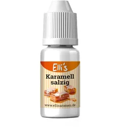 Elli ́s Karamell salzig Lebensmittelaroma Tropfen 10 ml