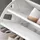 SoBuy Schuhbank FSR16 60 x 46 x 30 cm grau / grau
