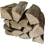 Best For Home - 100% Buchen-Kaminholz 25 cm | Kammergetrocknet & Ofenfertig | Ideal für Kamin, Ofen, Feuerschale & Lagerfeuer | Premium Brennholz für Grill, Kachelofen & Smoker |