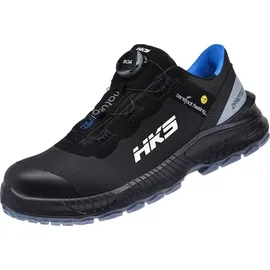 HKS Barfuß Sicherheitshalbschuhe S3 BFS 40 Boa" - 46 - schwarz