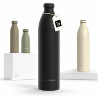 LARS NYSØM Edelstahl Trinkflasche 350ml, 500ml, 750ml, 1L, 1