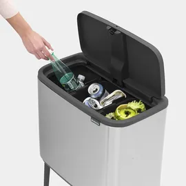 Brabantia Bo Touch Bin 33 l matt steel fingerprint proof