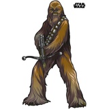 KOMAR Selbstklebende Fototapete Star Wars XXL Chewbacca 127 x 200 cm