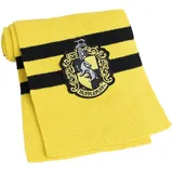 Funidelia | Harry Potter Hufflepuff Schal für Herren und Damen Hogwarts, Zauberer, Film und Serien - Zubehör für Erwachsene, Zubehör für Kostüm - Gelb - Einheitsgröße