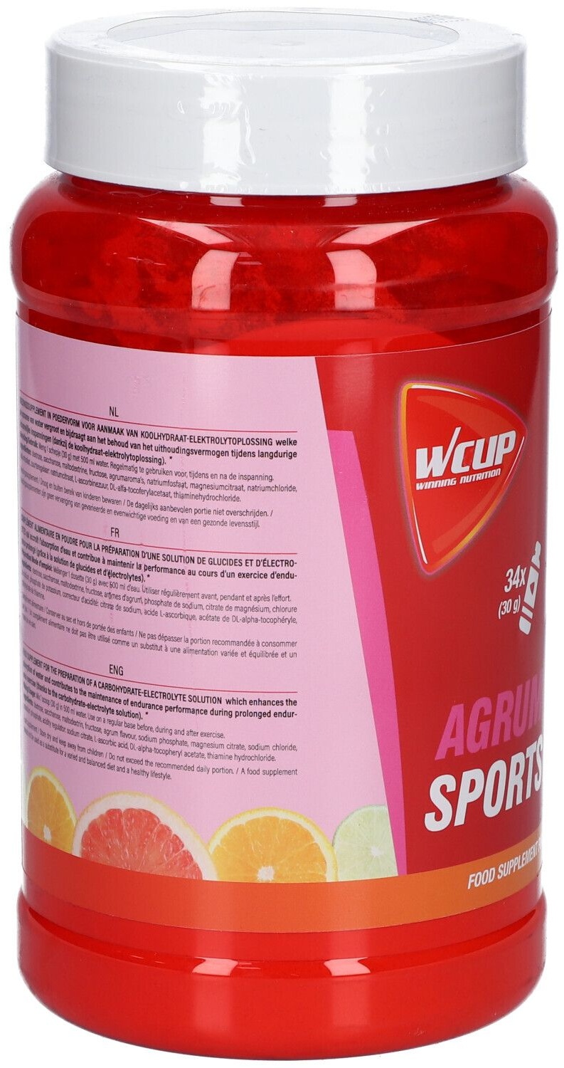 WCUP Agrumes Sports Drink 1020 g Poudre