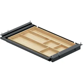 Hettich Hettich, Schubladenauszüge, Schubkasten SN Grip, 425x265x39 mm schwarz