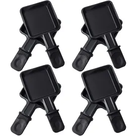 Syntrox 8 Raclette Pfännchen viereckig schwarz
