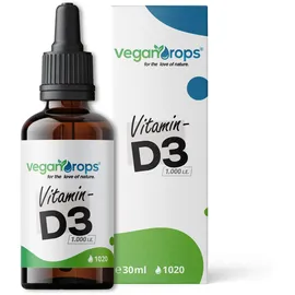 vegan drops Vitamin D3 Tropfen 30 ml