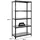 Proregal Schwerlastregal Metal Shark HxBxT 180 x 90 x 40 cm Fachlast 180 kg Anthrazit-Verzinkt