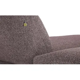 KOINOR Eckcouch Mikrofaser 3-Sitzer Rosa/Pink
