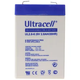 Ultracell UL2.8-6 6V 2,8Ah Bleiakku AGM Blei Gel Akku
