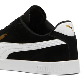 Puma Club II Damen Weite E Schwarz/Weiß/Gold 45
