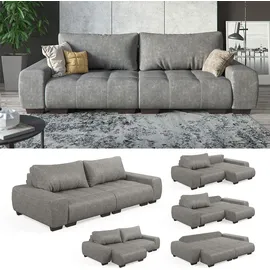 VitaliSpa Sofa Perry, Grau 260 x 160 cm