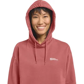 Jack Wolfskin Hoodie Mineral Red XL